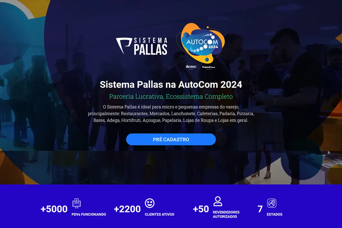 Como Funciona 3 Landing Page Sistema Pallas na AutoCom 2024